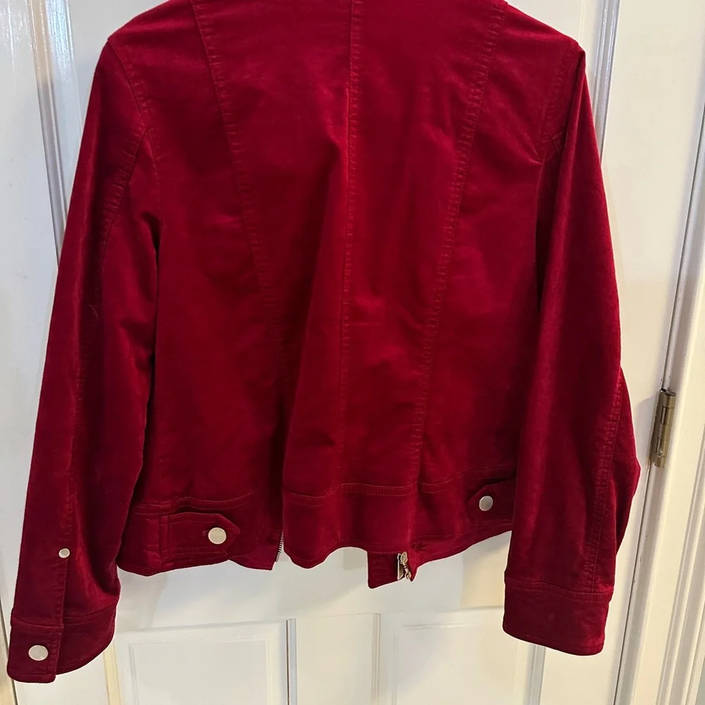 Chico’s Red Jacket - Picture 3 of 6